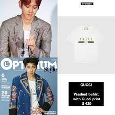 Know more about baekhyun's biography, education and net worth. An On Twitter Who Wore Better Baekhyun Sehun Gucci Washed T Shirt With Gucci Print 420 Https T Co Vtbwqor2en ì—'ì†Œ ë°±í˜„ ì„¸í›ˆ Baekhyun Sehun Https T Co 9mvogvg8sr