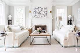 Can you guess which saves space? Sofas Facing Each Other Transitional Living Room Zhush