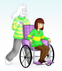 How to draw a wheelchair. Blue Rainy On Twitter I Was Curious To Draw Chara In A Wheelchair Undertale Chara Asriel Chasriel Charasriel Myart
