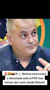 El presidente de la Federación Boliviana de Fútbol (FBF), Fernando Cos...