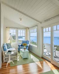 Here, crisp white walls, cabinets, and shelves make for a clean backdrop for colorful accents, from artwork to rugs and more. Small Beach Cottage With Inspiring Coastal Interiors Home Bunch Interior Design Ideas