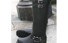 Wesco 16 Black Leather Harness Boots 2 Buckle Bk7716hll100 D H2 Stompers Boots Harness Boots Mens High Boots Logger Boots