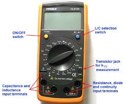 Ic diukur pin outputnya dengan pin ground dan vcc + diukur bolak balik. Cara Mengukur Kapasitor Dengan Multimeter Analog Dan Digital