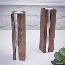 Still, they can be a nice and functional addition to many interior designs, don't you agree? Personalised Wood Candle Holders X 2 Gettingpersonal