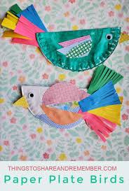 Check out this amazing collection of art projects for preschoolers! Paper Plate Birds Share Remember Celebrating Child Home