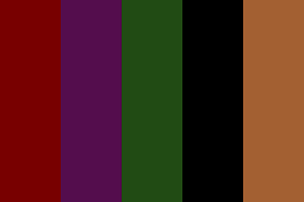 90s Dark Colors Color Palette Color Palette 90s Colors Dark Colors