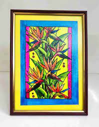 Craftkari Glass Colour Painting On