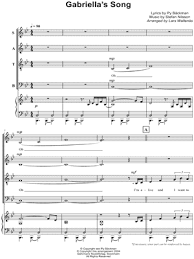 From norsk militær tattoo 2012 jannike kruse in gabriellas sång by stefan nilsson & py bäckman all rights to nrk. Helen Sjoholm Gabriella S Song Arr Lars Wallenas Satb Choir Piano Choral Sheet Music In Bb Major Download Print Sku Mn0131453