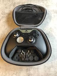 Xbox One Elite Controller Black Used All Accessories And Case Included Xbox One Elite Controller Xbox Xbox One Console