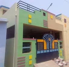 Outdoor paint colors for indian home outside. 170 Colorful Indian Homes Tamil Nadu Ideas Indian Homes Tamil Nadu House Colors