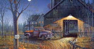 Pumpkin Truck Desktop Nexus Wallpapers Kraska Selskie Vidy Hudozhniki