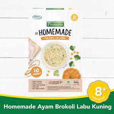 Promina homemade adalah terobosan baru bubur dari promina dengan proses pemasakan cukup 10 menit. Bubur Bayi Promina Homemade 8 100 Gr Bubur Bayi Makanan Bayi Shopee Indonesia
