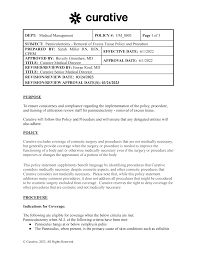 Curative Panniculectomy and Redundant Skin Removal Policy & Procedure.docx