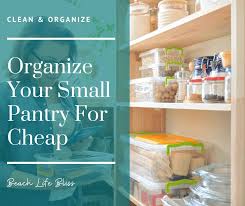 And not all of us can afford to have it. Small Pantry Organization Ideas When You Have No Space