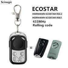 Tous les produits electriques télécommande de portail. Ecostar Rse2 Rsc2 433mhz Code Roulant Telecommande Hormann Ecostar Telecommandes Garage Commande Porte Emetteur Cle Fob Aliexpress