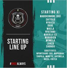 We present live score, lineups, game statistics and current table. Pirates Starting Lineup Vs Platinum Orlando Pirates Football Club Facebook