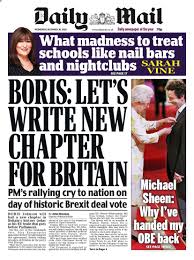 Find the perfect daily mail front page stock photo. Daily Mail Front Page 30th Of December 2020 Today S Papers