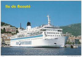 Corse Le Car Ferry Sncm Ferryterranee En Vente Sur Delcampe Corse Paquebot Bateaux