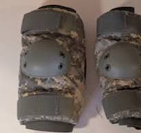 Military Tactical Knee Pads ACU Digital Camo Protective Gear Adjustable  Straps | eBay