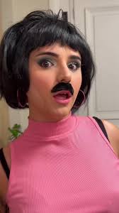 Freddie Mercury Dressed As Woman