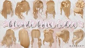 See more ideas about roblox codes, roblox pictures, roblox. Aesthetic Blonde Hair Codes Part 3 Roblox Bloxburg Youtube