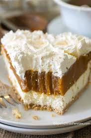 This layered pumpkin cheesecake is baked in a prepared graham cracker pie crust, so there is no need for a special springform pan. No Bake Pumpkin Cheesecake Easy To Make Spend With Pennies