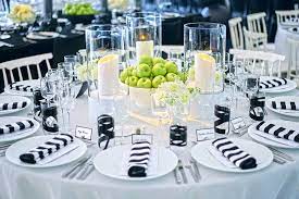 Cover the table with a tablecloth or placemat. Event Decorating On A Budget
