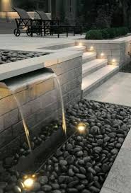 Modern Fountain Design 25 Mesmerizing Ideas To Beautify Your Backyard Recipegood Garden Water Fountains Waterfalls Backyard Modern Landscaping