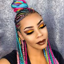 These braid hairstyles for kids have many variations that you can try. Kaffeemaschineentkalker Rainbow Braid Hairstyles For Kids Sho Madjozi 29 Sho Madjozi Ideas Sho Braided Hairstyles Hair Styles And The Same Goes For Her Braided Hairstyles