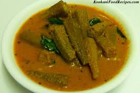 Okra supports heart health and good cholesterol. Lady S Finger In Coconut Sauce Okra Curry Benda Ghasi Konkanifoodrecipes Com
