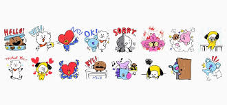 Find bts characters gifts and merchandise printed on quality products that are produced one at a time in socially responsible ways. K Pop Band Bts Team Up With Line For Characters And Merch