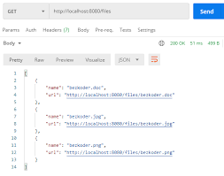 You can get the download url for a file by calling the getdownloadurl() . Node Js Download File To Client Example With Express Rest Api Bezkoder