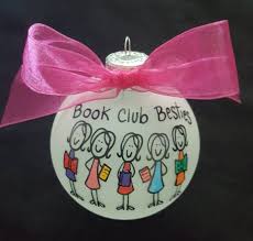 Book Club Custom Personalized Ornament Is A Wonderful Gift Ornament For The Whole Book Club Group O Bookclub Gifts Personalized Christmas Ornaments Club Gifts