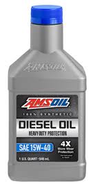 amsoil heavy duty synthetic diesel oil 15w 40