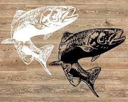 Download Trout Fish Svg Fly Fishing Logo Fish Fresh Water Fisherm Contest Hook Bait 1228s