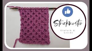 Schöne strickmuster stricken lernen ★ lerne zopfmuster, lochmuster & perlmuster! Strickmuster Fur Anfanger Einfach Und Leicht Wabenmuster Anleitung Youtube