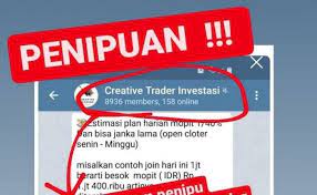 Posted on agustus 11, 2020. News Awas Penipuan Investasi Saham Catut Nama Creative Trader Pakai Telegram Dan Bri Syariah Cyberthreat Id