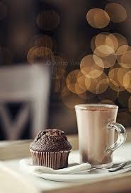 Hot Chocolate And A Muffin Food Chocolate Coffee Coffee Cafe