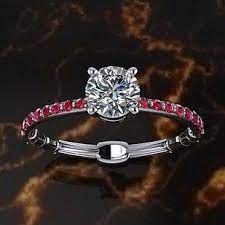 This Is The Perfect Ring With Which To Propose To A Star Wars Fan Star Wars Ring Star Wars Engagement Rings Emerald Engagement Ring Set