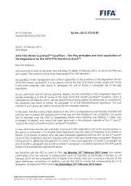 Kop surat berisi tentang identitas lembaga atau instansi pengirim surat b. Salam 10 0 Surat Dari Fifa Catatanbujangan