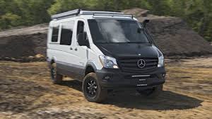 The Mercedes Sprinter Base Price 26 990 Drivetrain 2 0 Liter Gas I4 7 Speed Automatic Output 208 Hp 258 L Sportsmobile Mercedes Sprinter 4x4 Sprinter Van