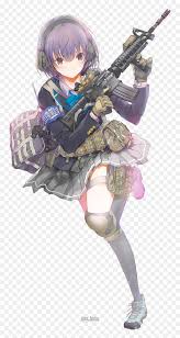 Anime girls with guns part 224. Anime Girl With Guns Render Hd Png Download Vhv