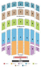 Radio City Music Hall Tickets Box Office Seating Chart
