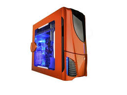 It shipped in 2 boxes. Nzxt Apollo Orange Np Orange Computer Case Newegg Com