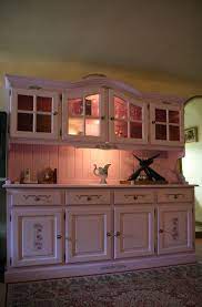 Www Mobilificiomaieron It 0433775330 Credeza In Legno Massello Color Lilla E Decorata Composta Da Base 4 A Arredamento Rustico Credenza Rustica Decorazioni
