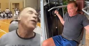 Iron mask ist seit heute im prallgefüllten mediabook erhältlich. Arnold Schwarzenegger Ein Video Zeigt Ihn Drei Tage Nach Dem Brutalen Angriff In Johannesburg Beim Training