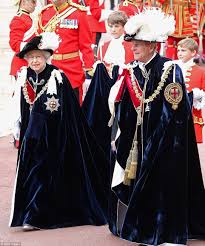 Pomp And Ceremony The Queen And Prince Philip Process To St George S Chapel For The Most Noble Order Of Order Of The Garter Queen Elizabeth Queen Elizabeth Ii