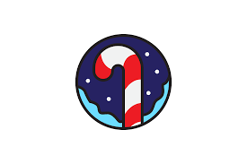 Download Candy Cane On Christmas Gift Graphic By Themagicboxart Creative Fabrica Yellowimages Mockups