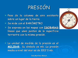 Presion Unidades De Medida Atmosferico Barometro