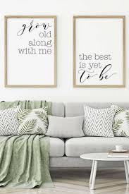 Besides good quality brands, you'll also find plenty of discounts when you shop for paintings wall decor during big sales. Love This Printable Save Time And Money By Printing Your Own Wall Art Grow Old Along With Me The Best Is Yet To Be Print Decor Home Wall Art Bedroom Wall